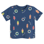 Tričko KR-SS23 - 62 NAVY BLUE