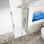 GELCO - TRINITY CHROM dveře do niky pravé, 1200 čiré sklo, GT1212CR-CH GT1212CR-CH