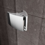 RAVAK - Pivot Sprchové dveře pivotové, 90 cm, satin/čiré sklo 03G70U00Z1