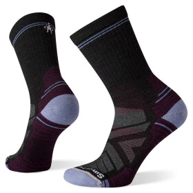 Dámské merino turistické ponožky SMARTWOOL Women's Hike Light Cushion Crew Socks, Charcoal velikost: 42-45 (L)
