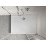 MEXEN - Flow+ sprchová vanička obdélníková 80 x 90, bílá lesk 46R108090H