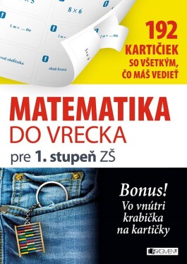 Matematika do vrecka pre 1. stupeň ZŠ - Zdeněk Lukeš