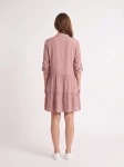 HOSH Dámské košilové šaty Spirit starorůžové Velikost: 3XL