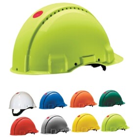 Přilba bezpečnostní 3M, G3000 s Uvicator senzorem, zelená zelená