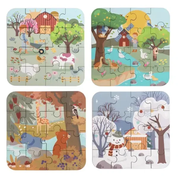 2KIDS TOYS Puzzle Čtyři roční období
