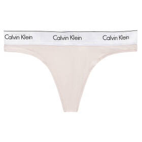 Dámská tanga Modern Cotton Metallic QF6136E-VJS - Calvin Klein M