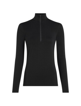 ICEBREAKER Wmns Core Heavyweight LS Half Z, Black (vzorek) velikost: S