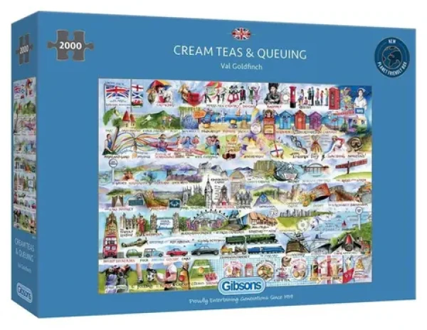GIBSONS Puzzle Krémové čaje a jejich zařazení