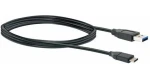 Schwaiger USB-C - USB-A 3.0 černý / Datový kabel / USB 3.2 Gen 1 / 5 Gbit/s / 1 m (CK3141533)