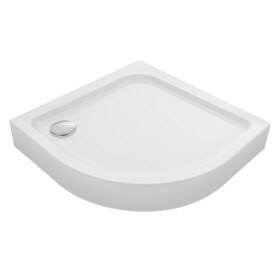 Laveo - Desna - čtvrtkruhová sprchová vanička 90x90 cm JBD_696Z