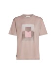ICEBREAKER Wmns Mer 150 Tech Lite SS Relax T Mtn Shift, Pink Quartz (vzorek) velikost: S