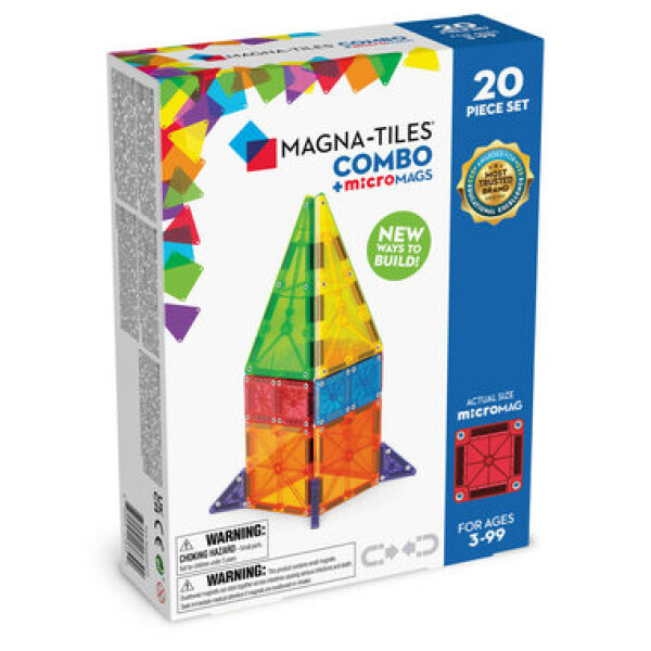 MAGNA-TILES® Magnetická stavebnice - Combo 20 ks