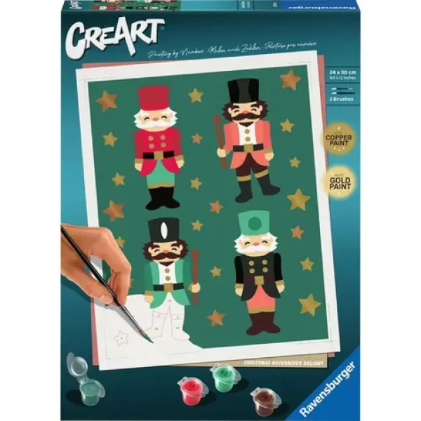 Ravensburger CreArt Vánoční Louskáček – malování podle čísel