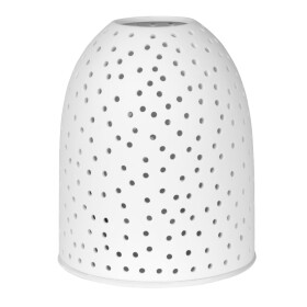 Räder Porcelánový svícen Starry Sky, bílá barva, porcelán