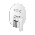 JIKA - Ponta Style Baterie pod omítku, s tělesem, chrom H3212H60040001