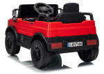 Mamido Elektrické autíčko Mercedes Unimog červené