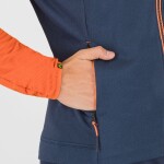 KARPOS Pizzocco Evo Full-Zip Fleece, Outer Space/Scarlet Ibis velikost: L