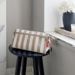 Kosmetická taštička Reisenthel Maxi Case Summerstripes coffee