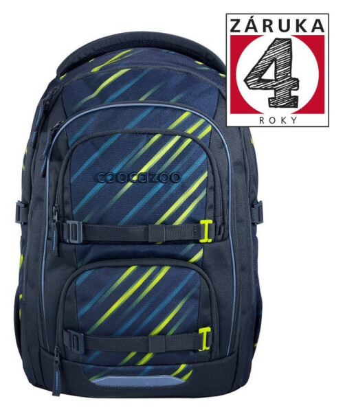 Školní batoh PORTER Fast Lime, AGR certifikát