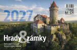 Kalendář 2027 Hrady a zámky, stolní, týdenní, 14 x 21,4 cm
