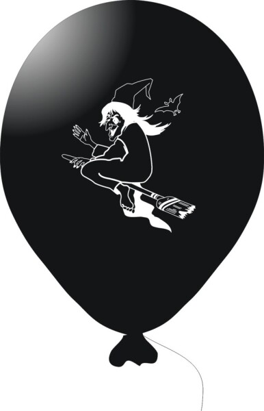 Balónek čarodějnice - Balonky.cz Balónek čarodějnice - Balonky.cz
