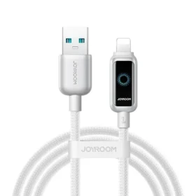 Joyroom S-A55 StarFlight Nabíjecí kabel USB-A (M) - Lightning (M) 3A 1.2m bílá (6956116771072)