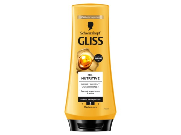 Schwarzkopf Gliss vyživující kondicionér Oil Nutritive pro lámavé a poškozené vlasy 200ml