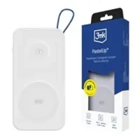 3mk PastelUp 10000mAh bílá / Powerbank / 22.5W / 1x USB-A / 1x USB-C (5903108583268)
