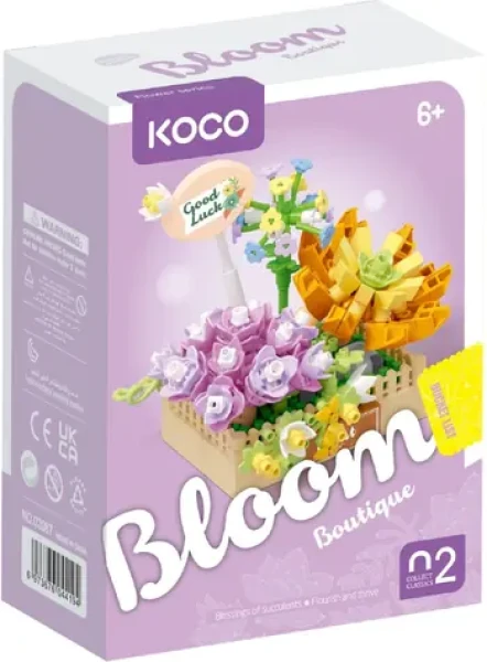 KOCO Stavebnice mini Blessings of Succulents č.2