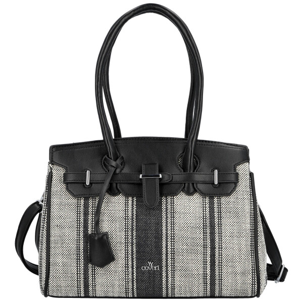 Stylová dámská koženková kabelka do ruky Irma, černá