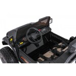 Mamido Elektrické autíčko Extreme Sport 4x4 s proměnlivou velikostí černé