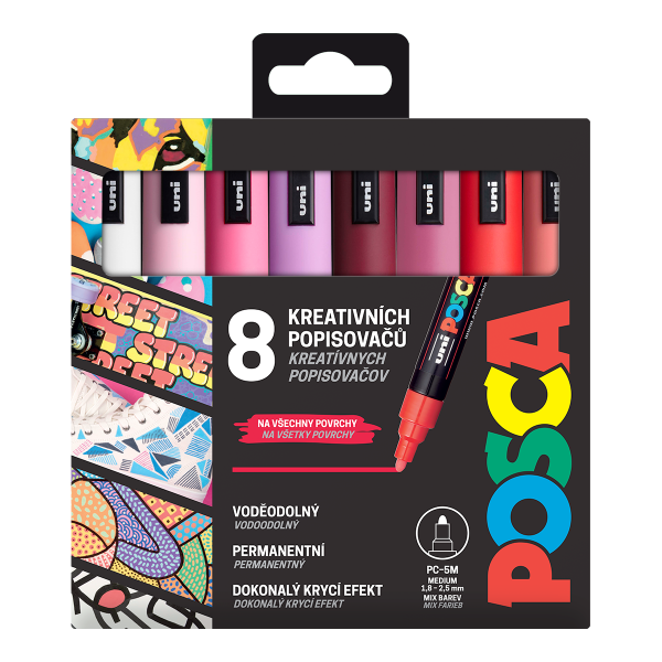 Posca PC-5M, LOVE, mm,