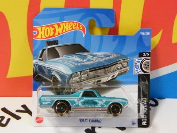 8/23 - '68 EL CAMINO - Hot Wheels