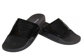 Pantofle černá Emporio Armani černá