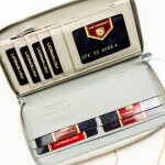 Módní dámská koženkovo-kožená peněženka Peterson Archip, růžová new