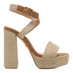 Sandály DeeZee LOLA KL-F20074-36 Materiál/-Jutové plátno,Látka/-Látka