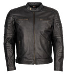 Pánská Kožená Bunda Rocky Black Brixton Černá Velikost: 7XL