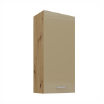 Horní skříňka Artisan 50 G-108 1F Barva korpusu: Dub artisan, Barva dvířek: Bílý lesk