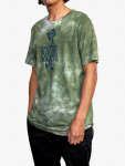 RVCA PEACE OUT green pánské tričko krátkým rukávem