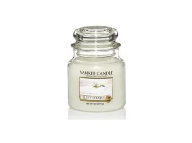 Yankee Candle Fluffy Towels střední sklenice 411g / doba hoření: až 75 h (1205377E)