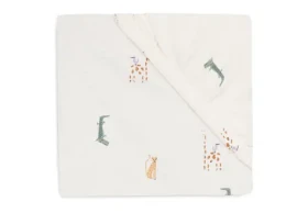 Jollein Prostěradlo napínací 140/150 x 70/75 cm Jungle Jambo (511-565-67090)