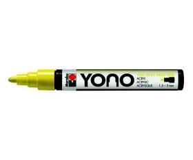 Marabu YONO akrylový popisovač 1,5-3 mm - neonově žlutý