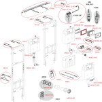 Set modul 5v1 Alcadrain DINO RIM AM115/1000,M370,M91/DRIMPACK/P169 AM115SET5V1DINO