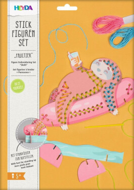 HEYDA vyšívací set - lenochod