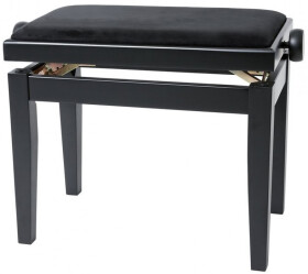 Gewa Piano Bench Deluxe 130.000 Black Matt