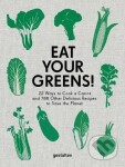 Kniha - Eat Your Greens, Anette Dieng & Ingela Persson, zelená barva, papír