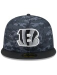 New Era Pánská kšiltovka Cincinnati Bengals NFL 2026 Salute to Service 59FIFTY Fitted Velikost: 7 5/8