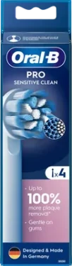 Oral-B EB60X Sensitive Clean Pro - 4ks / Náhradní hlavice (EB60X-4)