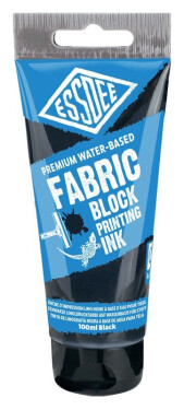 Textilní barva na linoryt 100ml - černá