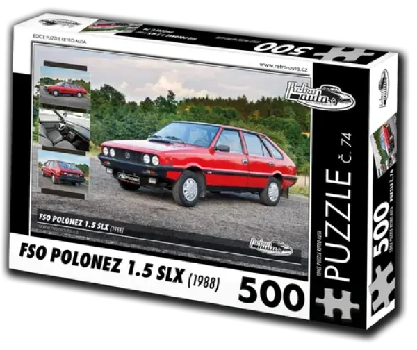 RETRO-AUTA Puzzle č. 74 FSO Polonez 1.5 SLX (1988)